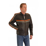 CRUISER SPORTS MOTOTER CYCLE LEATHER JACKET TT 171