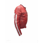 Fashion Biker Leather Jacket Sports Racing in sheep leather Casey 1120