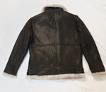 Men's Classic Real Sheepskin Pilot flying Bomber Aviator B3 Shearling Leather Jakets