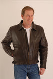 Classic  Flying Pilot Brown Leather Aviator Jacket 159