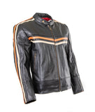 CRUISER SPORTS MOTOTER CYCLE LEATHER JACKET TT 171