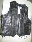 LEATHER WASTCOAT 219-(257) MEN