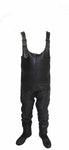 MOTORCYCLE WAXY COWHIDE ANALINE LEATHER BIB AND BRACE DUNGAREE GALAXY (SALOPETTES) 308