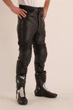 Motorcycle Leather Jean with Protective Features Racer 309