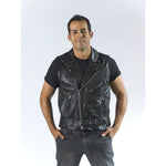 Brando Cut-Off Biker Jacket Front