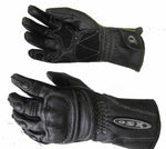 SONIC( LADIES) LEATHER GLOVE-PINK & BLACK 925