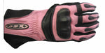 SONIC( LADIES) LEATHER GLOVE-PINK & BLACK 925