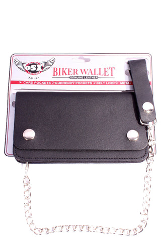 BIKER CHAIN WALLET - LARGE AC28
