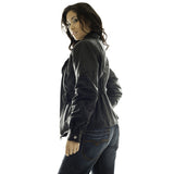 Classic Gypsy woman leather jacket Campar Biker Jacket 1101