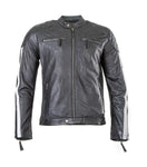 Fashion Biker Leather Jacket Sports Racing in sheep leather Casey 1120