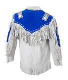 Western Cowboy Suede Fringe Jacket - Omaha Jacket 141