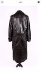 FULL LENGTH LEATHER LONG COAT IN SHEEP NAPPA 3001