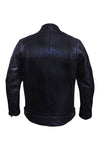 OSX RACING BIKER JACKET WITH BADGES - CRUISER STYLE -1174