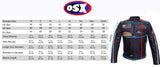 OSX RACING BIKER JACKET WITH BADGES - CRUISER STYLE -1174
