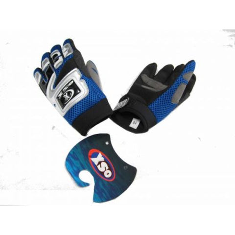 BMX Junior Gloves K003-Blue